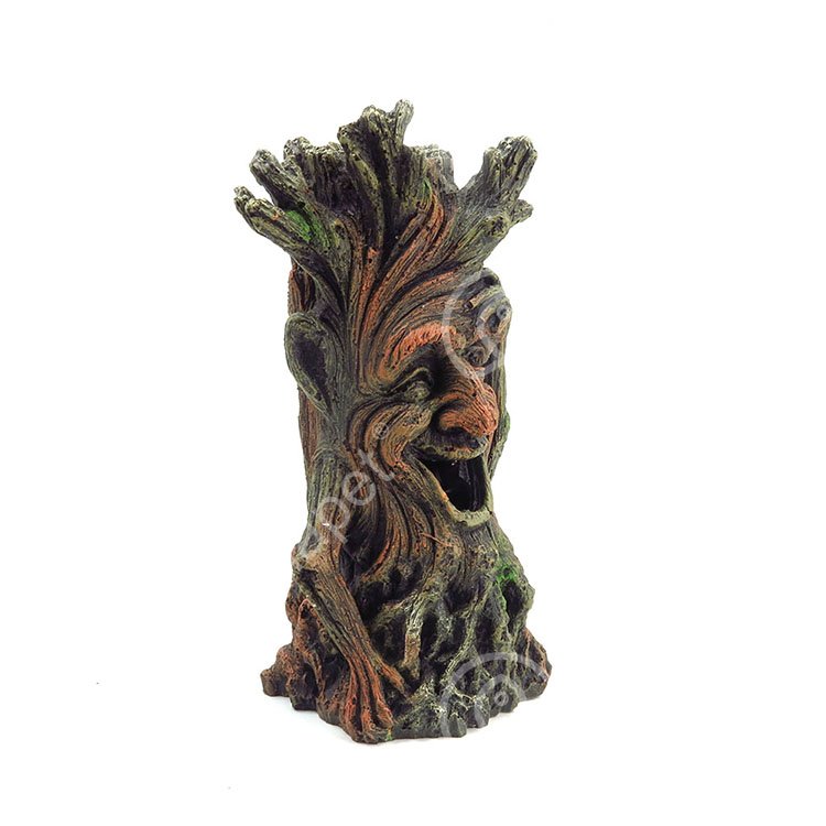 Fish Tank Decorations-Hollow Tree Trunk Aquarium Decoration for Betta Hideout Caves