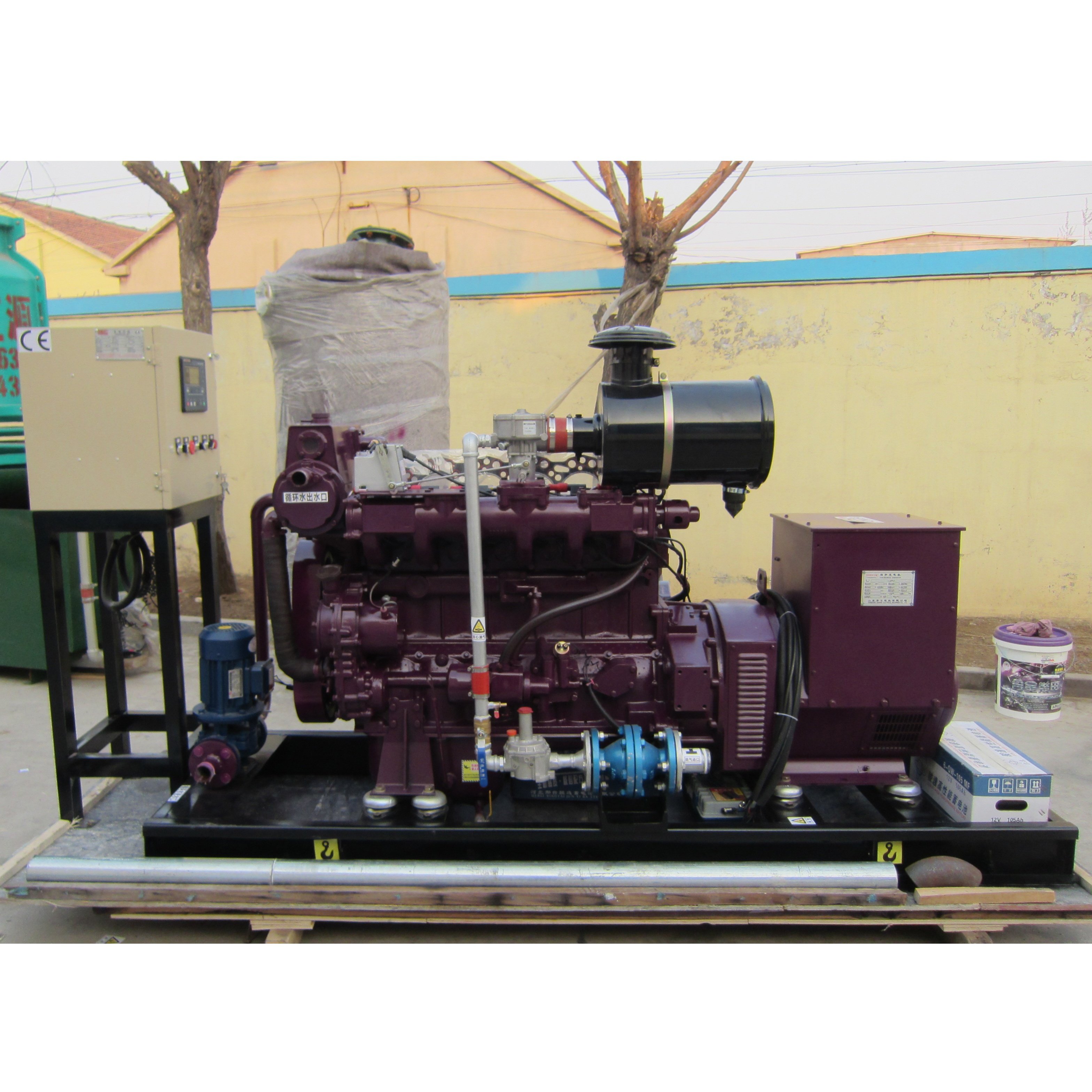 Generador de biogas de 40kW a precio de fabrica/generador de gas/generador de gas natural de 50kW