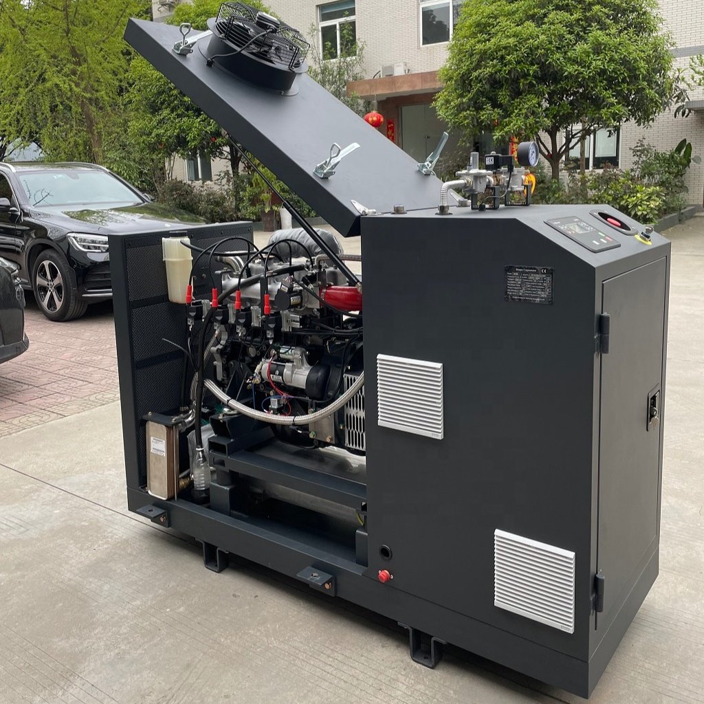 Water-cooled 16KW 20KVA 50hz combined heat and power unit Biogas Combined Heat Power System biogas power generator generator CHP