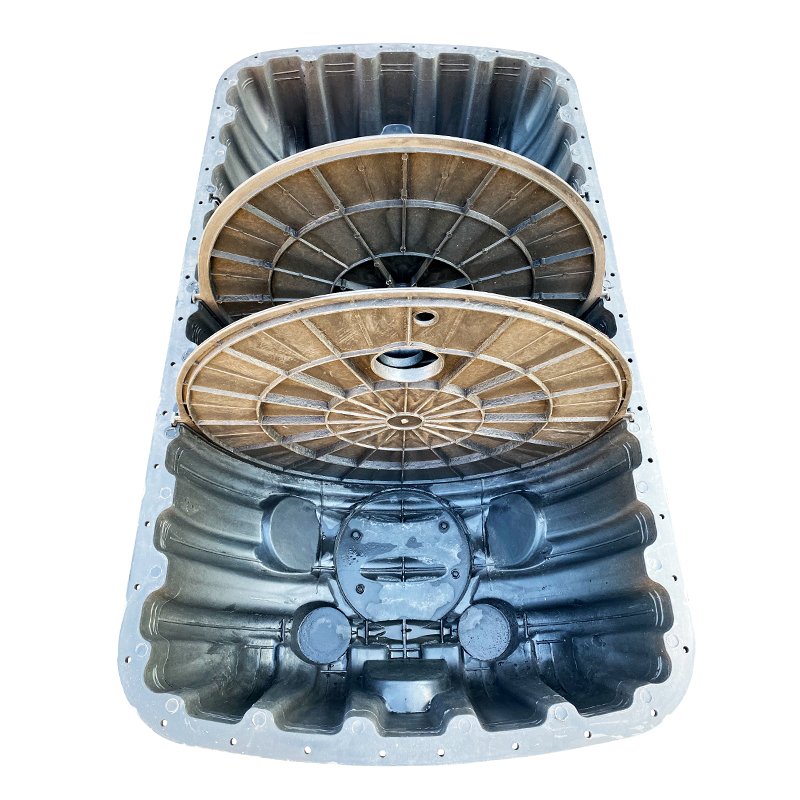 High Quality SMC FRP Fiberglass Septic Tank Service Equipment for Residential Use