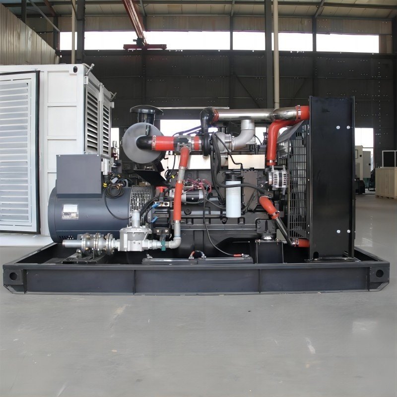 Open Frame Type biogas natural gas turbine generator for sale with high efficiency