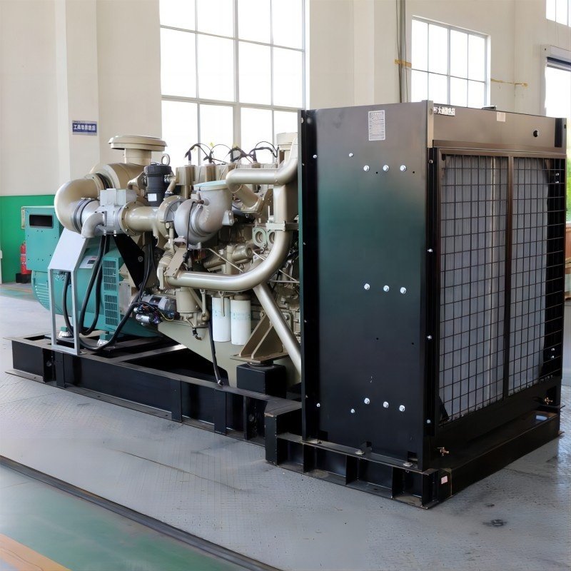 Open Frame Type biogas natural gas turbine generator for sale with high efficiency
