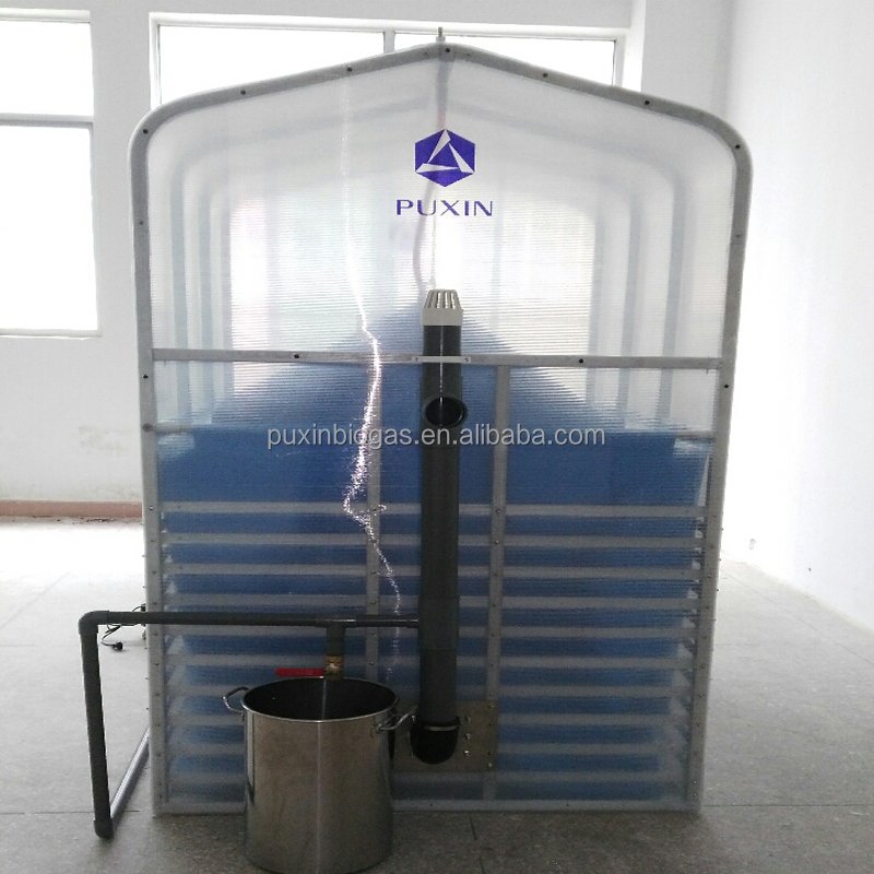 biogas from organic waste portable biogas digester plant for home use cooking heating lighting