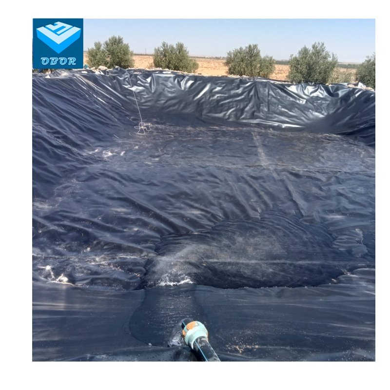 ASTM GRI GM13 1.0mm 1.5mm 2.0mm hdpe geomembrane sheet hdpe liner hdpe geomembrane for landfill biogas water reserior dam
