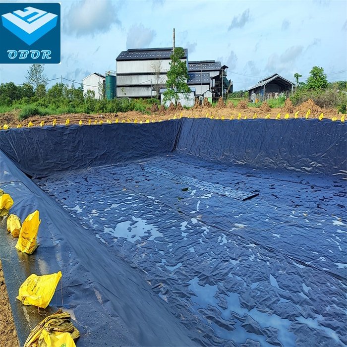 ASTM GRI GM13 1.0mm 1.5mm 2.0mm hdpe geomembrane sheet hdpe liner hdpe geomembrane for landfill biogas water reserior dam