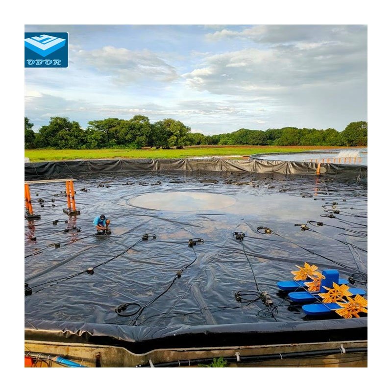 ASTM GRI GM13 1.0mm 1.5mm 2.0mm hdpe geomembrane sheet hdpe liner hdpe geomembrane for landfill biogas water reserior dam