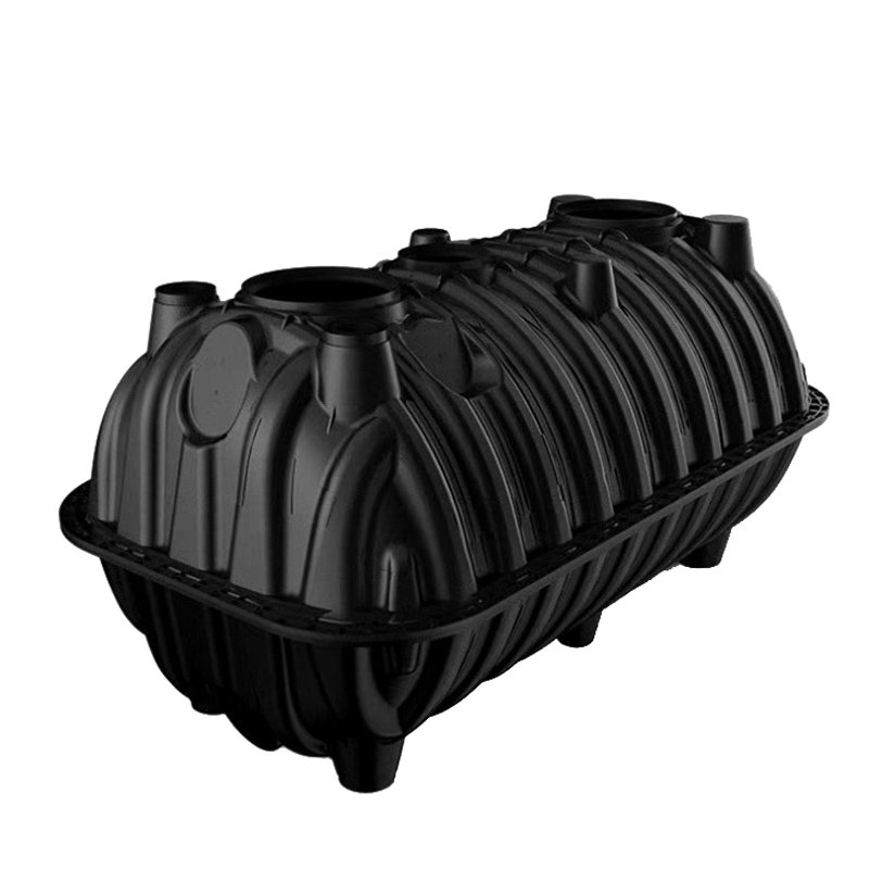 Underground Used Septic PE Plastic Material 1500L Household Biogas Septic Tank For Sewage Treatment