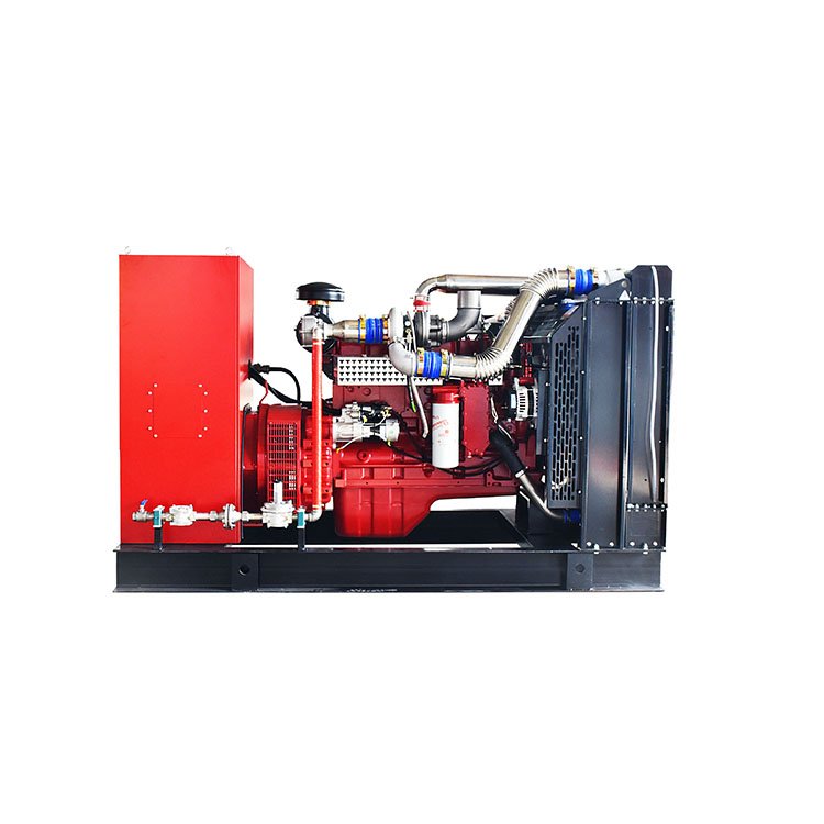 6CTAA Natural Gas Generator Set Rated Current 216A Biogas Generator Set
