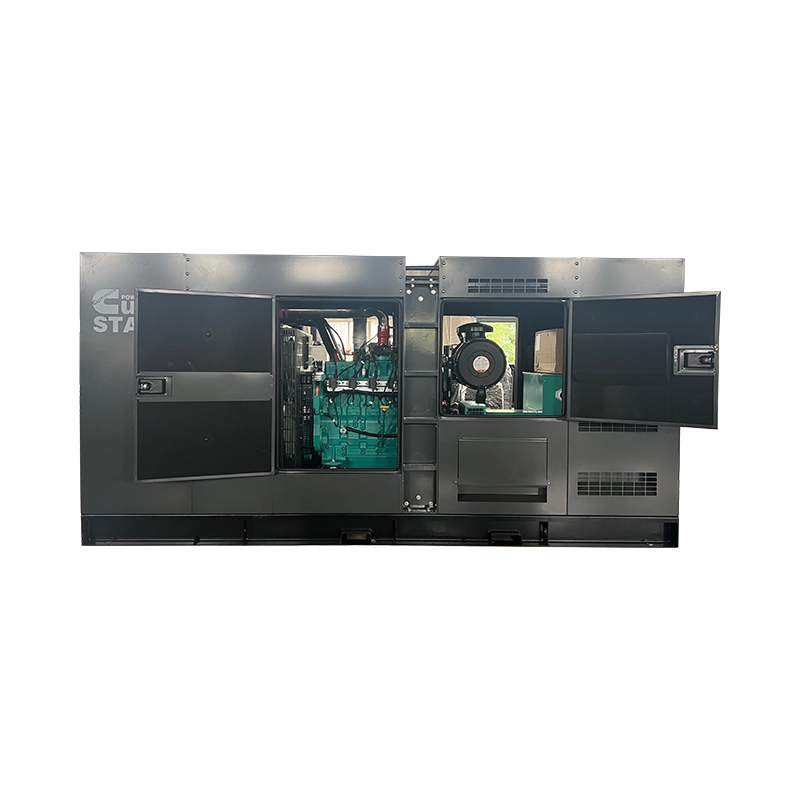 Supply electrical 150kW silent natural gas generator 180kVA generator with Cumins engine 6LTAA8.9