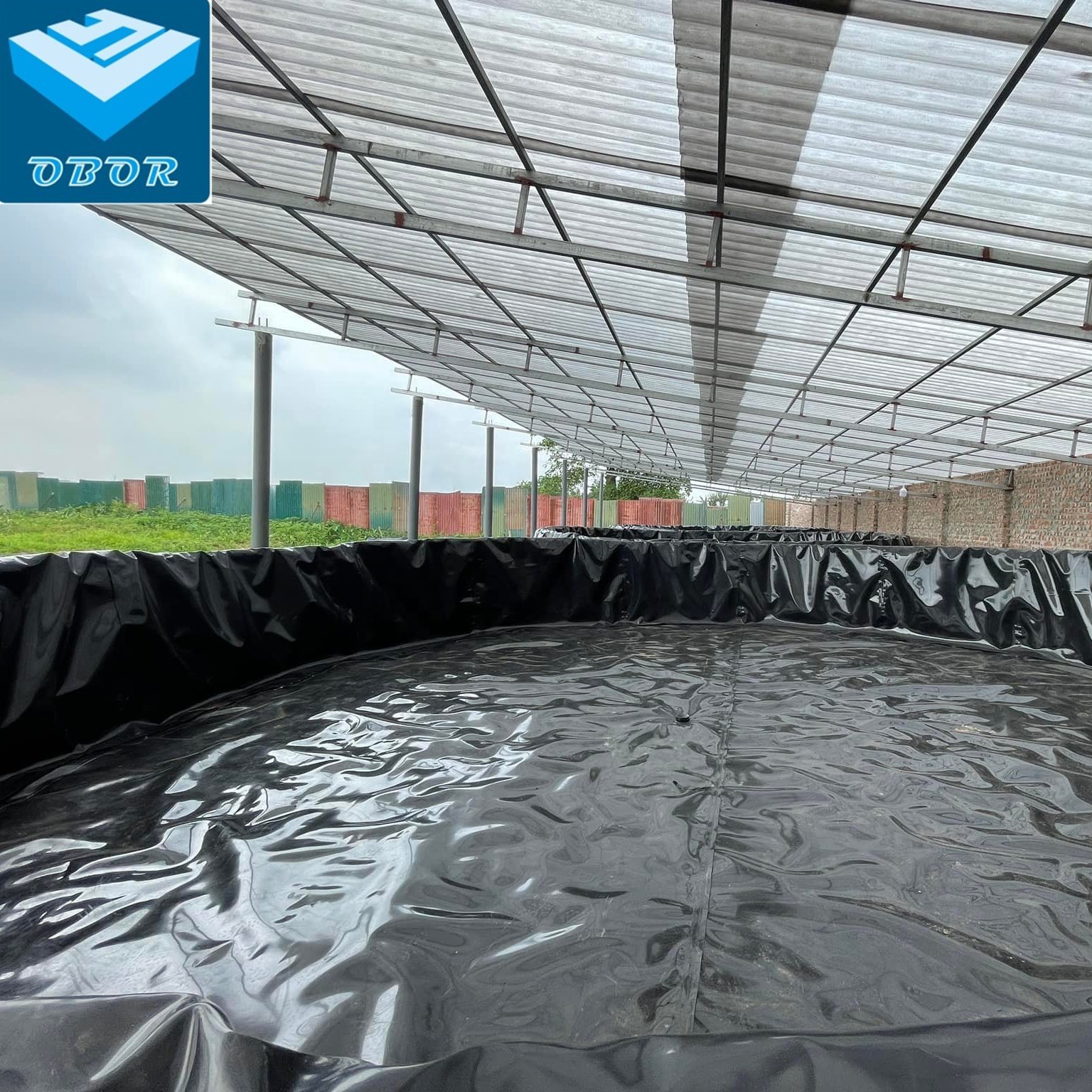 high quality dish pond dam liner hdpe geomembrane with factory direct price