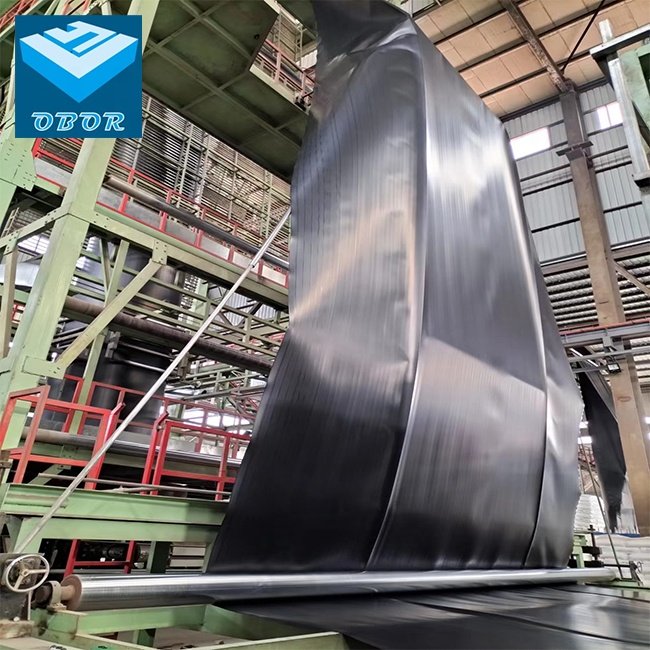 high quality dish pond dam liner hdpe geomembrane with factory direct price