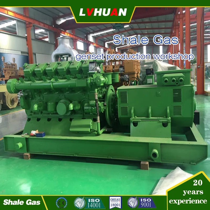 certificate ce high efficiency 120 kw power biogas generator