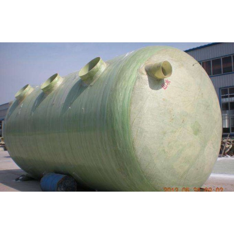 Underground Type Domestic Sewage Treatment System Biogas Domestic Waste Water Purification Frp Septic Tank