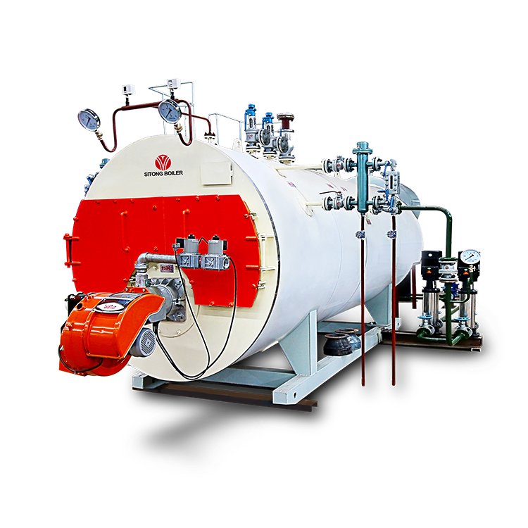 Wns6-1.25-Yq 6 Tph Gas LPG LNG Diesel Heavy Oil Fired Steam Boiler