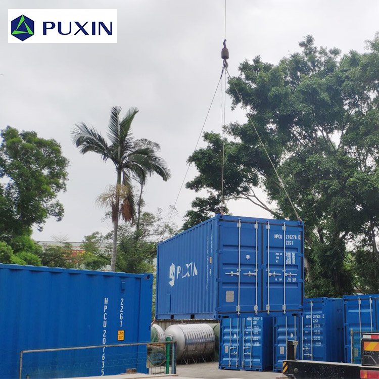 Dairy and Poultry Farm Manure Fermentation to Biogas and Electricity Container Biogas Plant