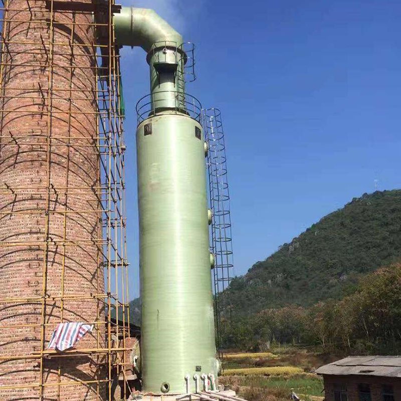 Chemical Waste Gas Spray Absorption Scrubber/Cleaner Tower Industrial Spray Purification Tower