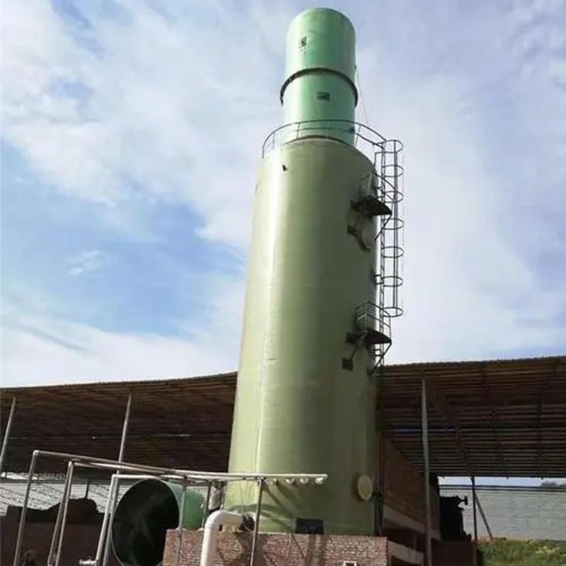 Chemical Waste Gas Spray Absorption Scrubber/Cleaner Tower Industrial Spray Purification Tower