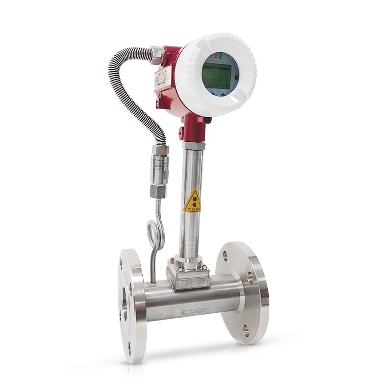 Explosion-proof compressed air flowmeter saturated steam precession vortex flowmeter