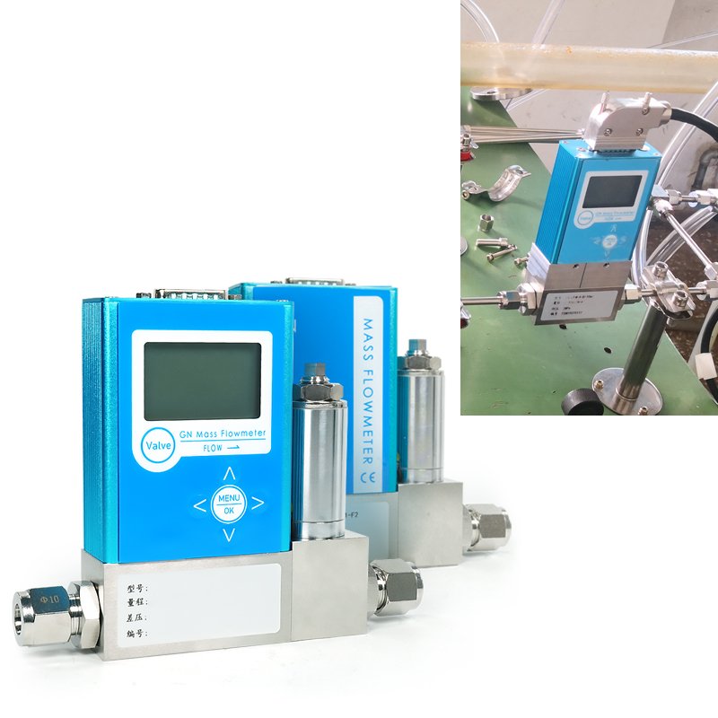 JSN LPG Biogas Hydrogen Gas Mass Flow Meter,Flow Meter Controller
