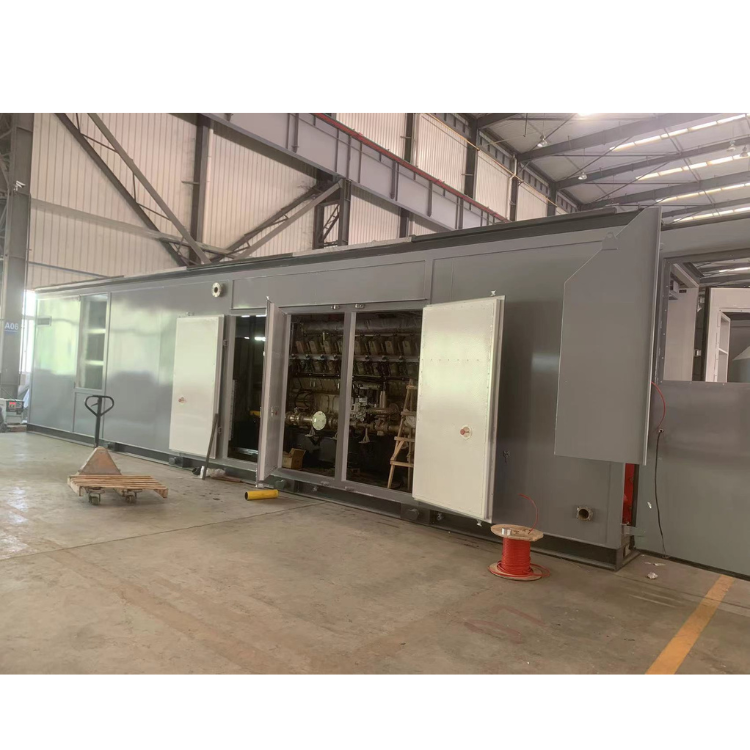 500kw 2mw 4mw containerized canopy container type Natural gas genset