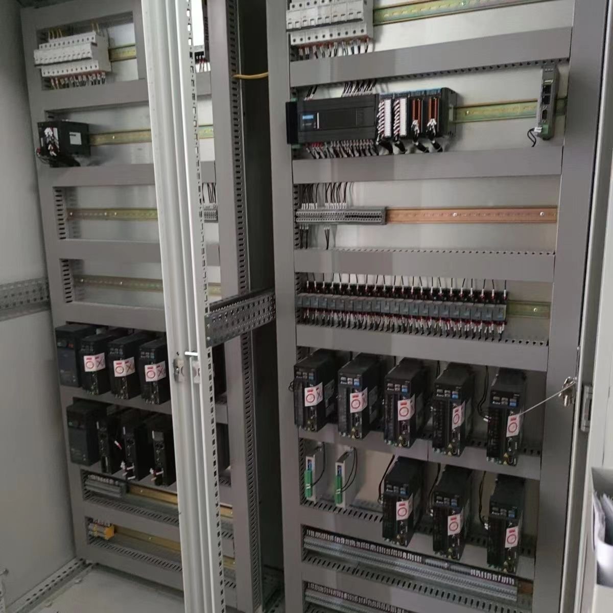 Electronic Control Cabinet Biogas Dryer Refrigeration Metal Weatherproof Stage Junction Box Power Distribution Equipment