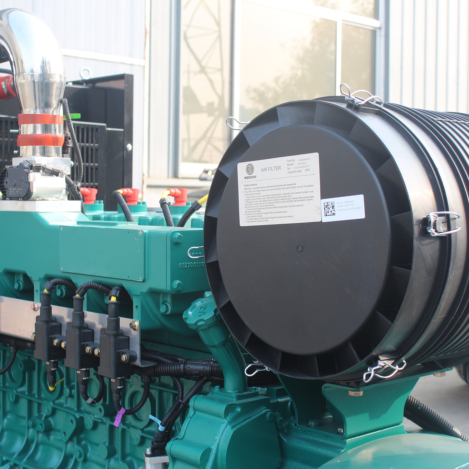 Natural gas generator 30kw 50kw 60kw 80kw 100kw 120kw 150kw 200kw 250kw gas generator biogas generator set