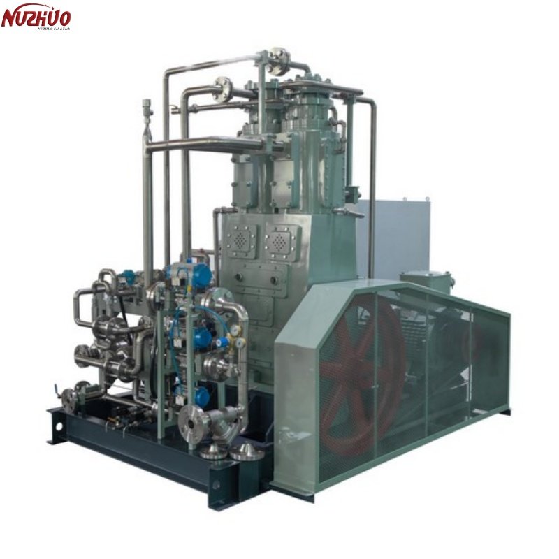 NUZHUO High-end Food Grade CO2 Compressor IP55 Protection CO2 Charging Machine for CO2 Filling Plant