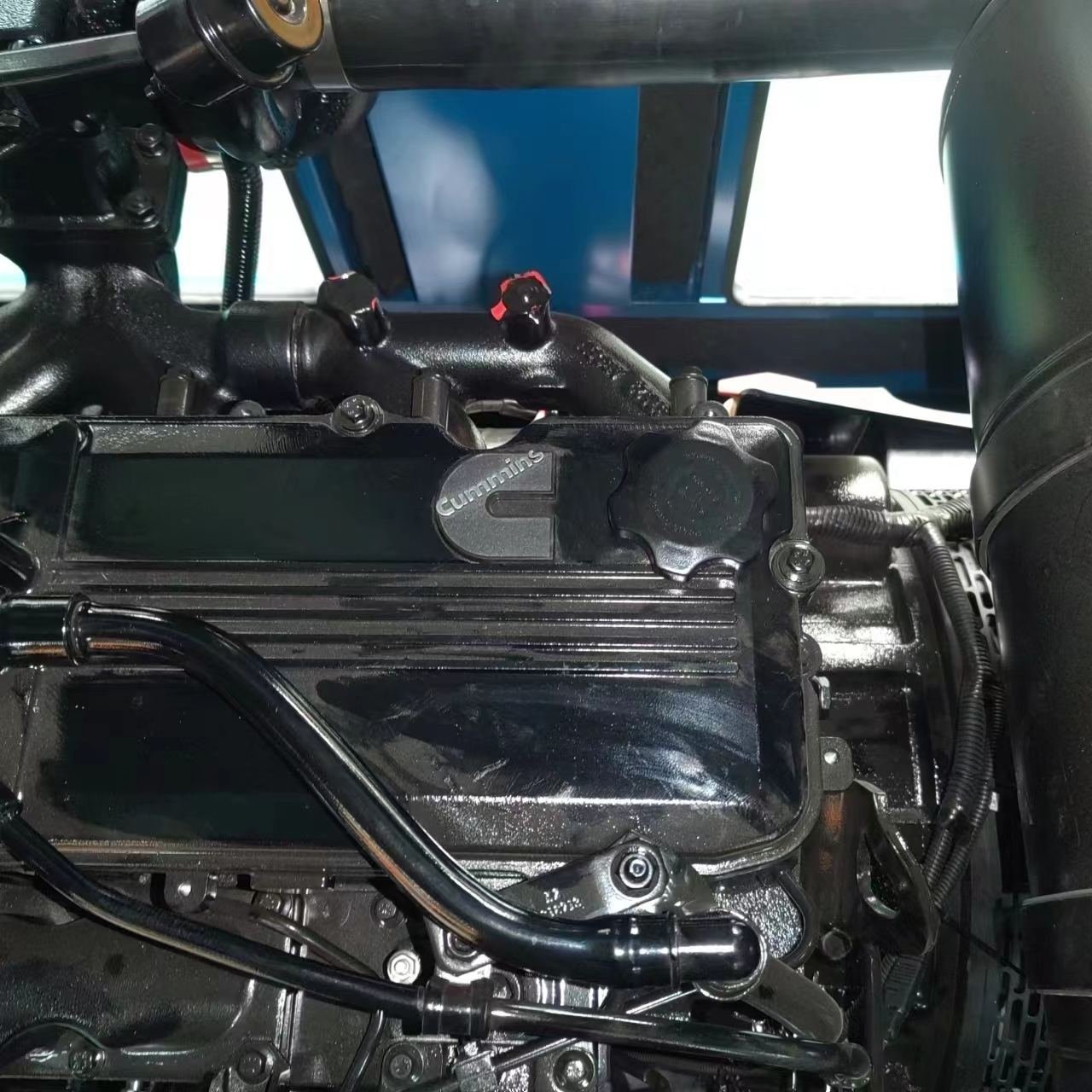 Chinese gas engine 100kw natural gas biogas generator sets