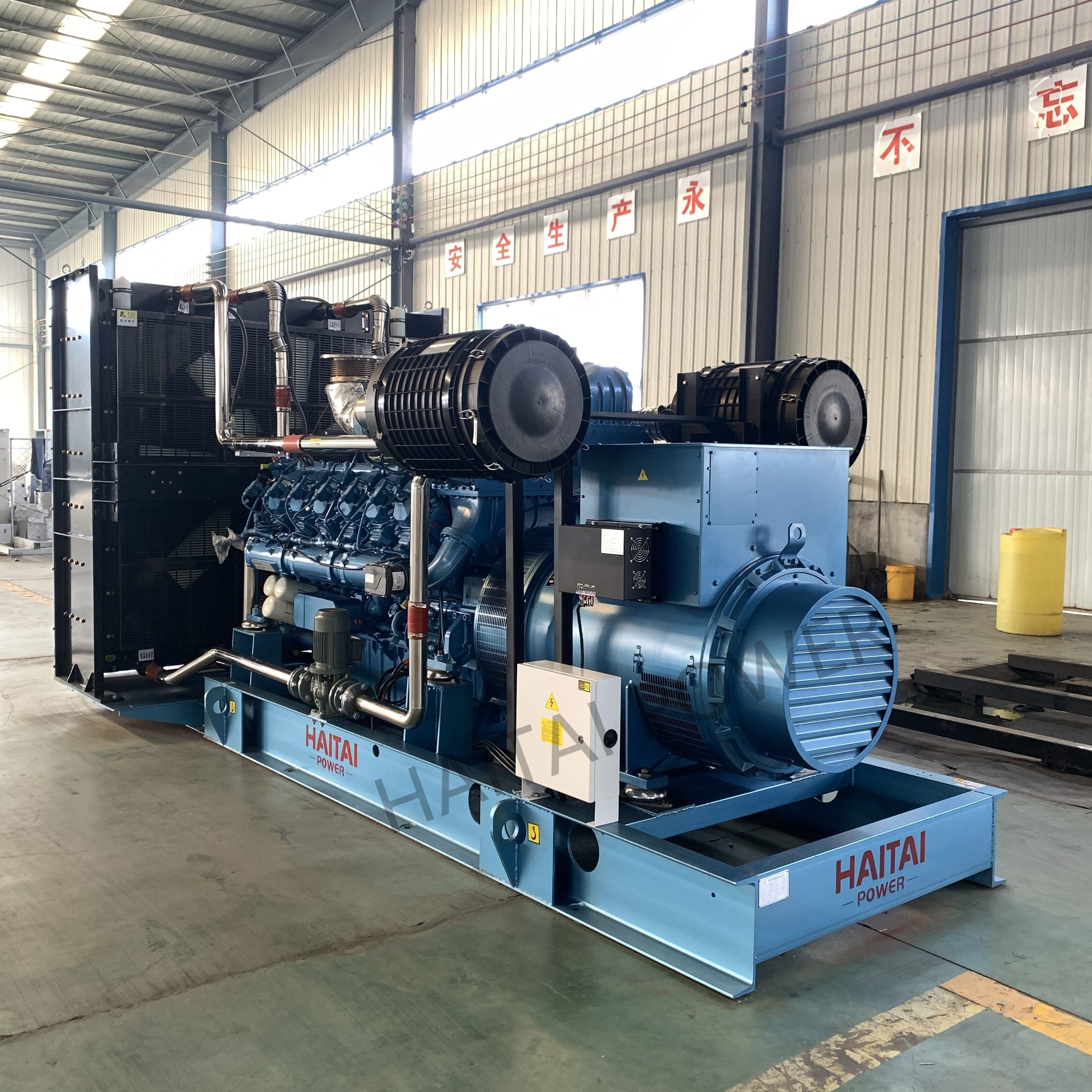 Baudouin 500kw 1000Kw Natural Gas Generator Set fuel Cng Lpg Biogas Gas Power Generator Industry 1000kva Consumption