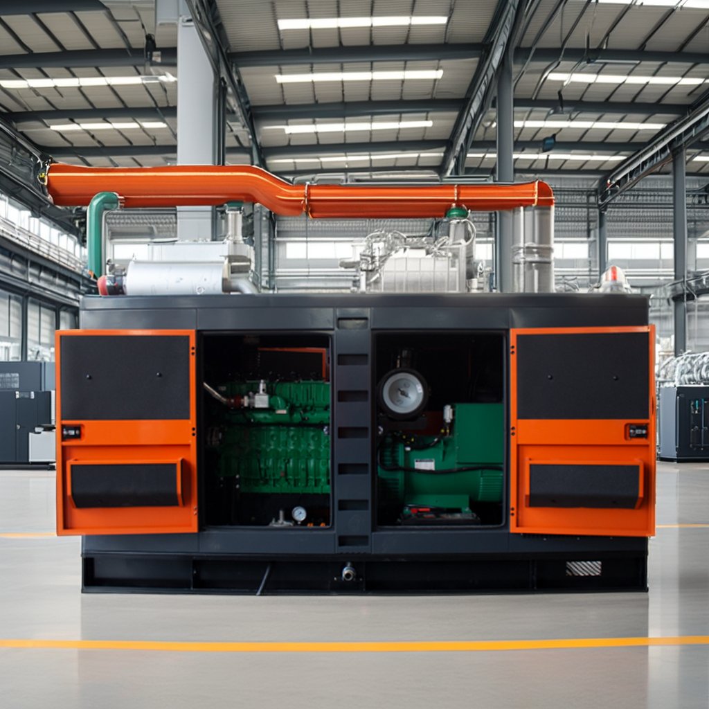 Hot Sales High-Power Silent Water-Cooled Gas Generator Set 220V/380V/240V Auto Start for LPG Natural Gas Biogas and Gasoline