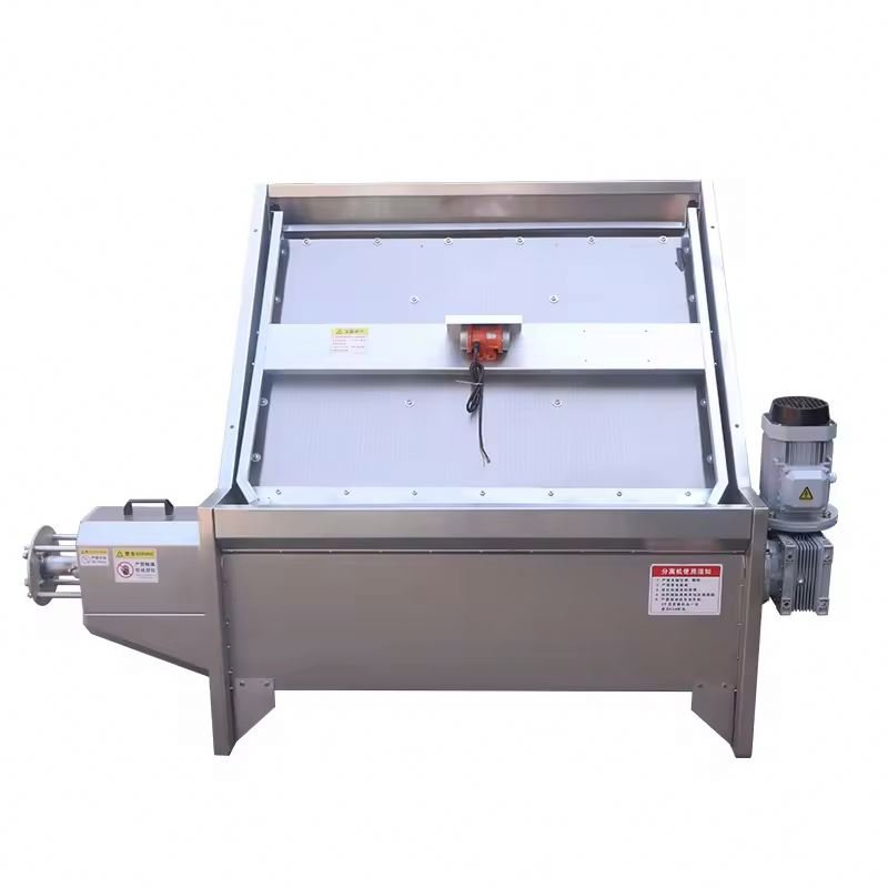 Full Automatic Wet And Dry Inclined Screen Animal Manure Water Biogas Slurry And Residue Solid-liquid Separator