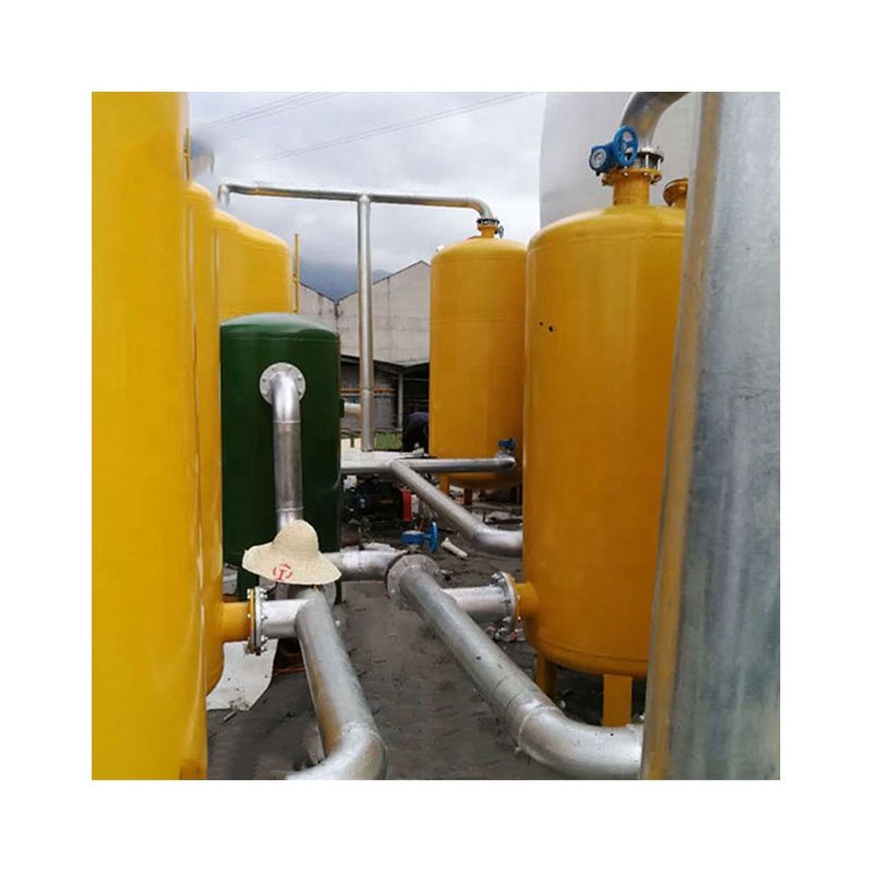 Anaerobic Digester in Waste to Energy Plant Used for Biogas Purification