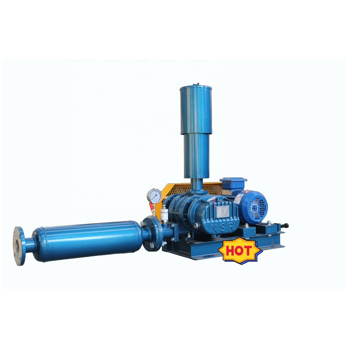 High Efficiency Good Quality Lobes Industrial Biogas Gas Blower Roots Blower Air Pump