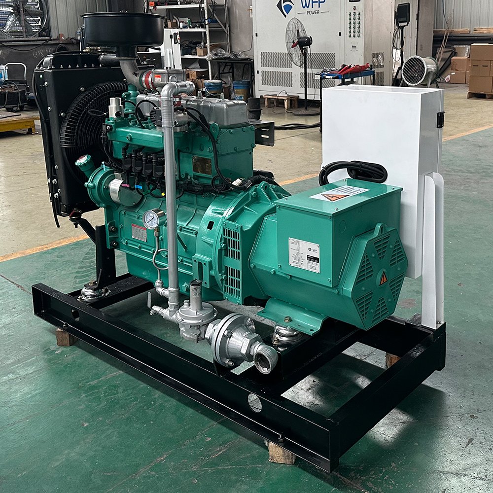 125kva 100kw natural gas generator set, biogas natural gas liquefied petroleum gas generator