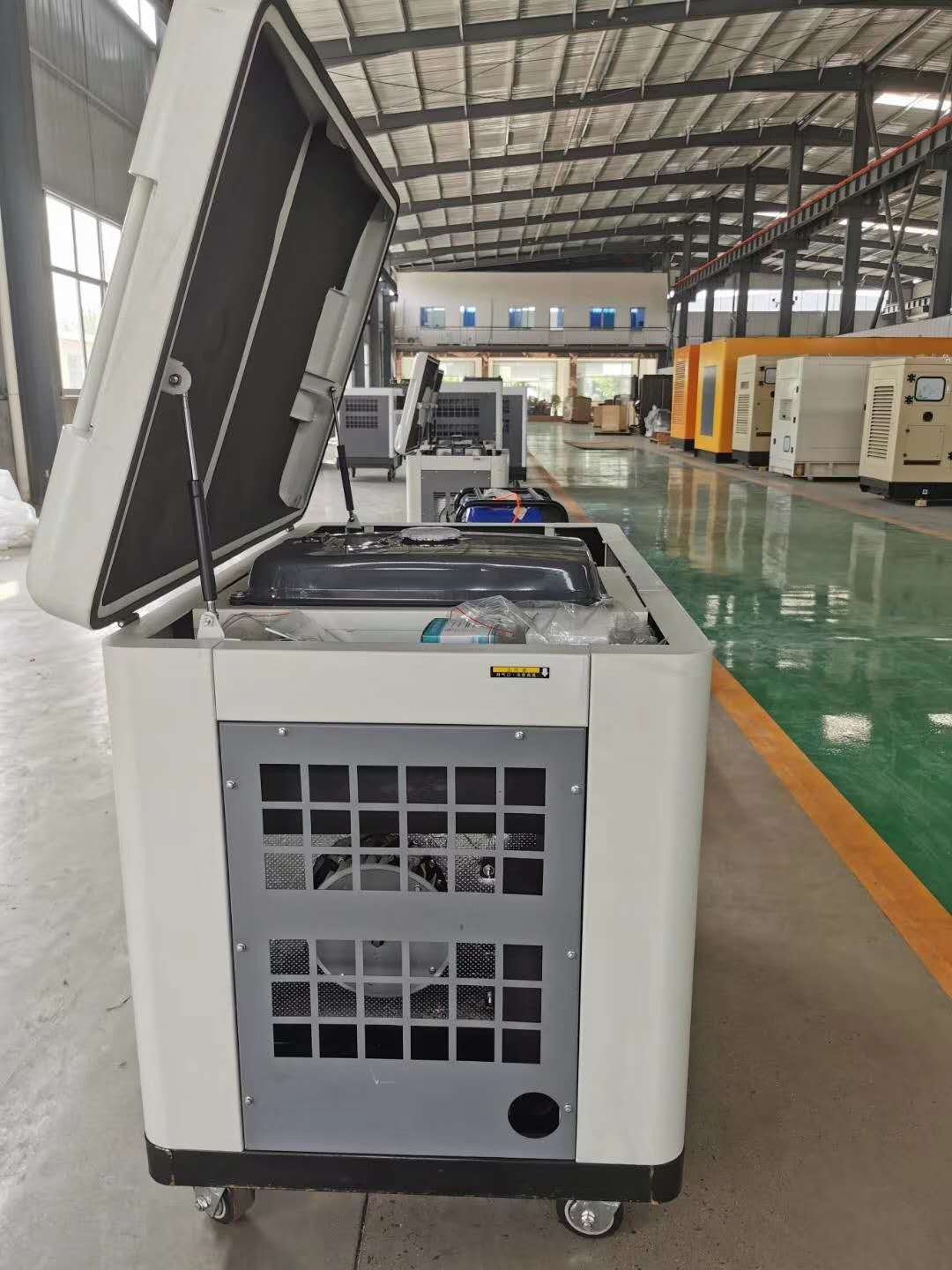 Noiseless 10kva Biomass Biogas Generator for Sale