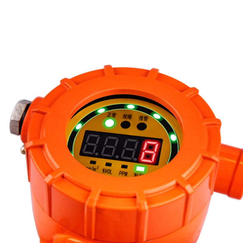 H2S gas detector monitor with smart LED display used for coking plant,biogas treatment industry and pharmacy for H2S gas leak