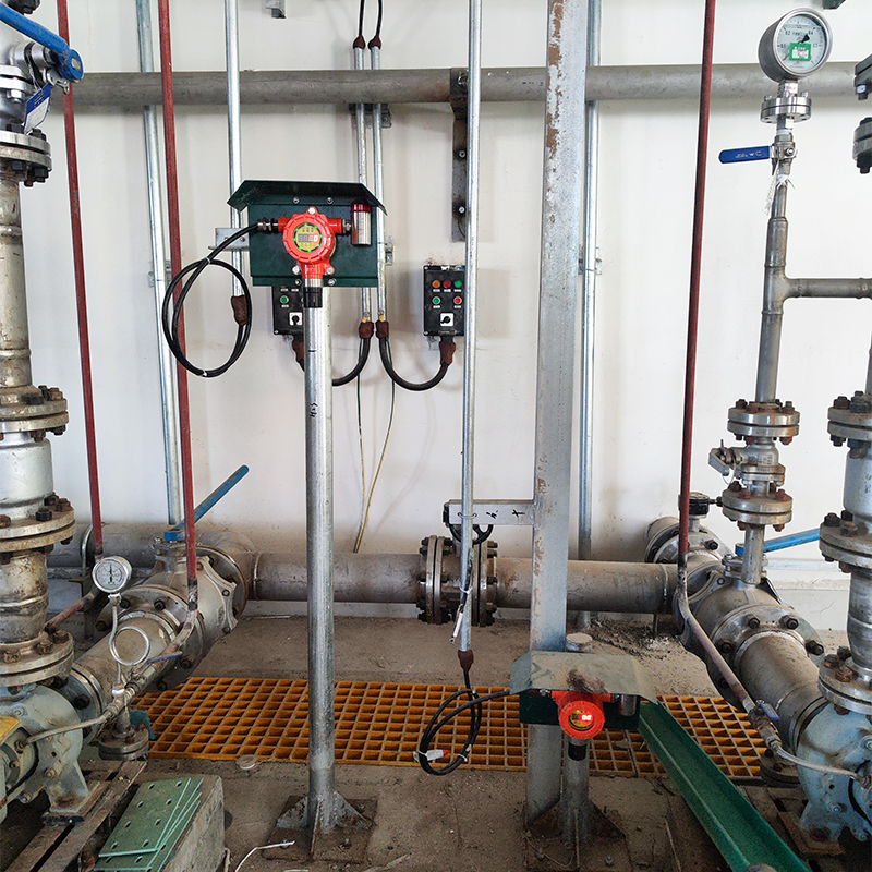 H2S gas detector monitor with smart LED display used for coking plant,biogas treatment industry and pharmacy for H2S gas leak