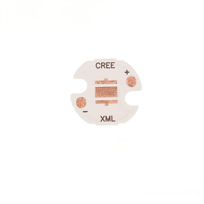 PCB Gerber File Design led lamp beads copper substrate plum hexagonal headlamp PCB heat sink flashlight led aluminum substrate