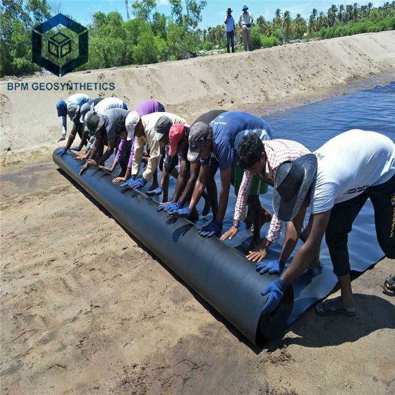 Pond Liner HDPE Geomembrane Geomembrane 2mm HDPE Waterproofing Liner HDPE Geomembrane 1.5mm of Cheap Price for Pond and Lake Dam