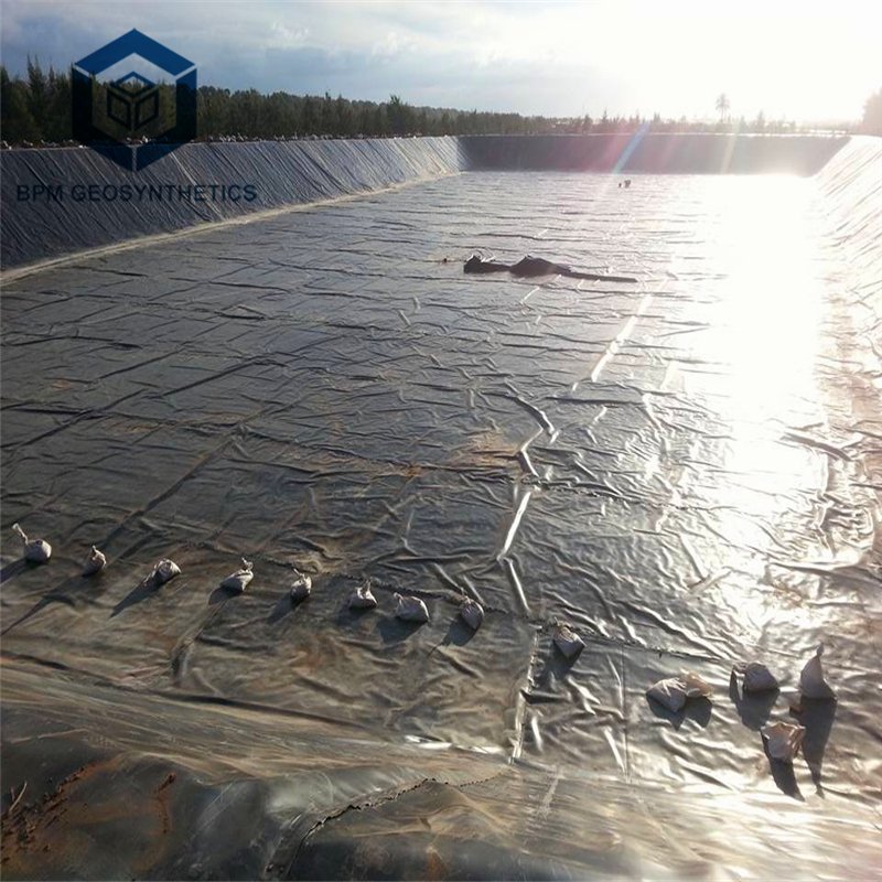 Pond Liner HDPE Geomembrane Geomembrane 2mm HDPE Waterproofing Liner HDPE Geomembrane 1.5mm of Cheap Price for Pond and Lake Dam
