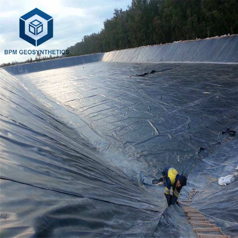 Pond Liner HDPE Geomembrane Geomembrane 2mm HDPE Waterproofing Liner HDPE Geomembrane 1.5mm of Cheap Price for Pond and Lake Dam