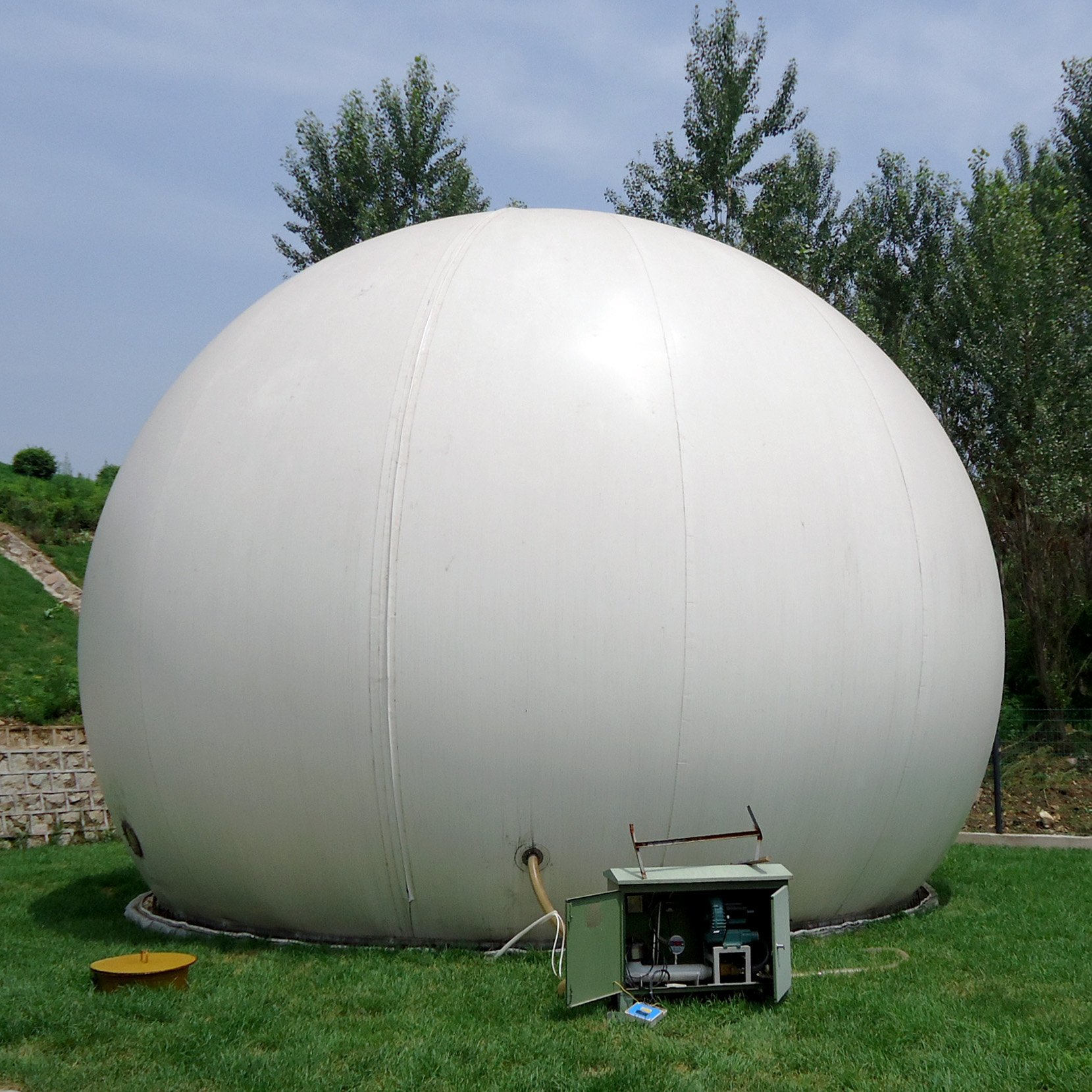 10kW Biogas Power Plant Reactor: Anaerobic Digesters and Biogas Production