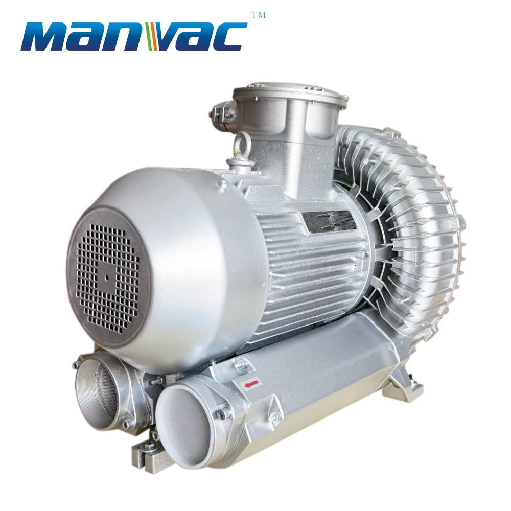 2HP Biogas Conveying Atex explosion proof side channel air blower
