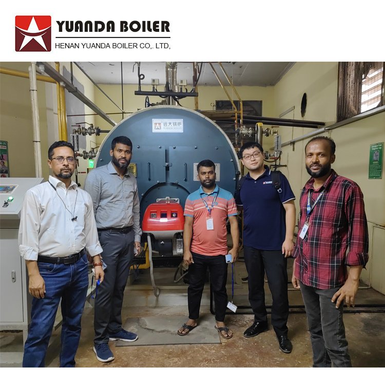 WNS2-1.25-Y(Q) 150 bhp glp natural gas steam boiler for Activated Carbon Machine
