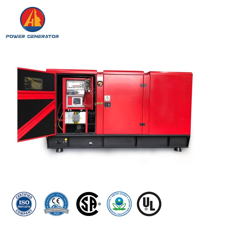 [Stainless Steel Canopy] CNG Well Gas LP Gas 150kva 120kw COP Power Generator Continuous Power Mining Well Gas Use