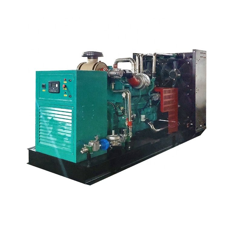 Factory 400 kW Natural Gas Generator 400kW 500kVA Biomass Biogas LPG Gas Electric Generator