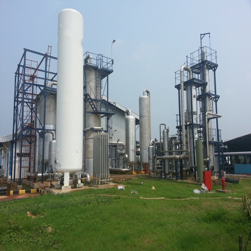 CE Certificate CO2 Collection Systems 1500Kg/H Pressure Swing Adsorption Biogas Purification CO2