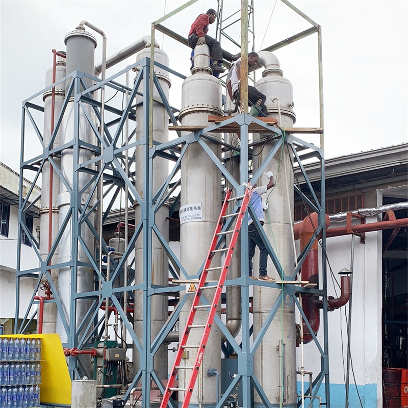 CE Certificate CO2 Collection Systems 1500Kg/H Pressure Swing Adsorption Biogas Purification CO2