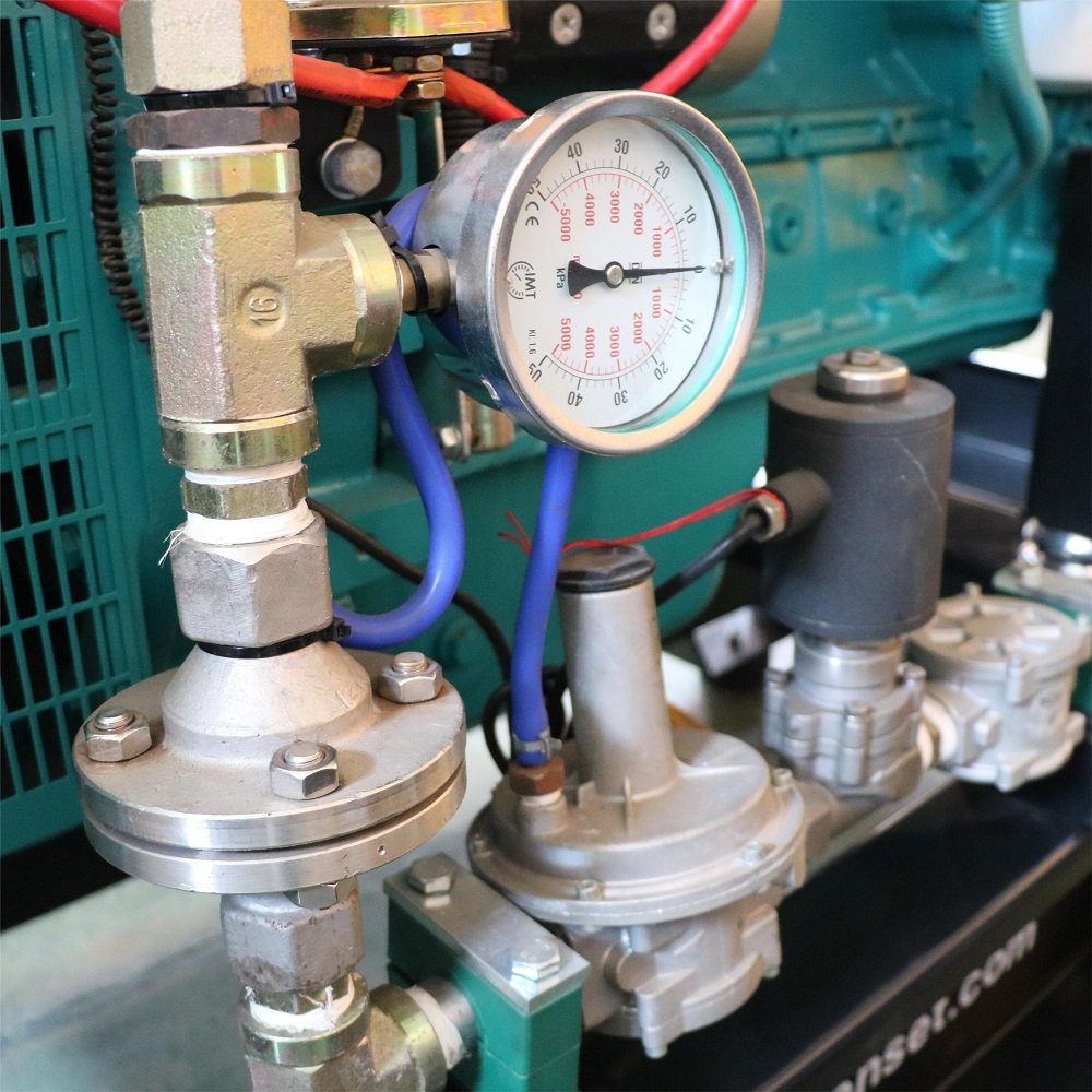 Natural Gas Generators Set 112kva 90kw 100kw 200kw 400kw High Efficiency Gas Turbine Generator