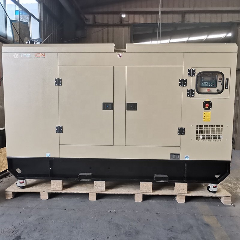 3 phase water cooled silent 20kw-1000kw biogas LPG natural gas generator set with FUMA wheels
